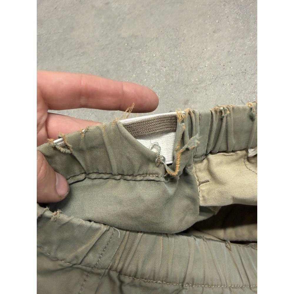 Comme Des Garcons Homme Pants Mens M Brown Pull On Crop Minimalist Japan - Picture 7 of 16